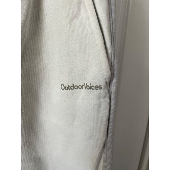 Outdoor Voices Off-White Jogger Sweatpants L - Picture 2 of 7